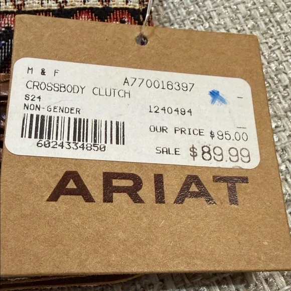 Ariat Multicolor Embroidered Clutch - Picture 2 of 8